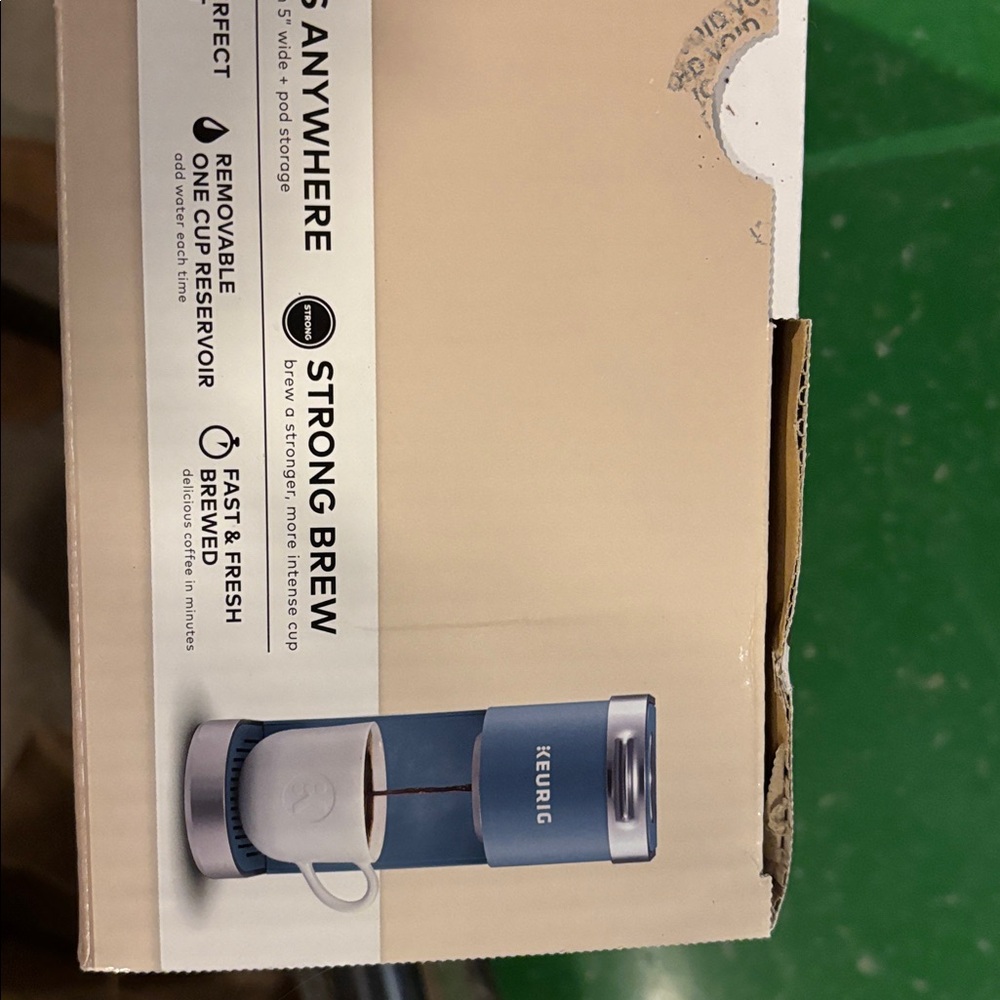 Keurig K-Mini Plus Single Serve Coffee Maker - Blue - Picture 5 of 10